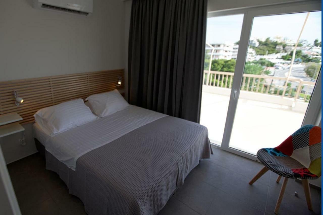 Seaside Renovated Top Floor Apartment Saronida Eksteriør bilde